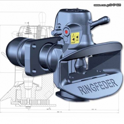 ΚΟΤΣΑΔΟΡOΙ ROCKINGER,RINGFEDER 40mm-50mm