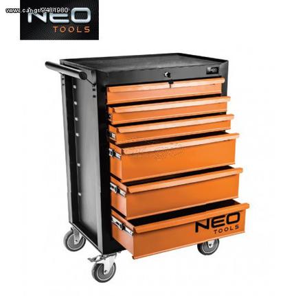 NEO TOOLS 84-221 ΤΡΟΧΗΛΑΤΟΣ ΕΡΓΑΛΕΙΟΦΟΡΕΑΣ 6 ΣΥΡΤΑΡΙΑ