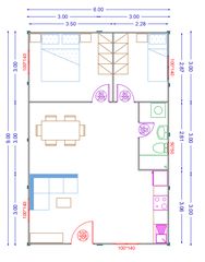 ΚΡΗΤΗ ΠΡΟΚΑΤ ΣΠΙΤΙ 54τμ   600*900*250  ΚΑΙΝΟΥΡΙΟ-thumb-1