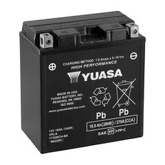 Γνήσια μπαταρία μοτοσυκλέτας HONDA YUASA YTX20CH-BS για VARADERO XL1000V31500-MBT-M51