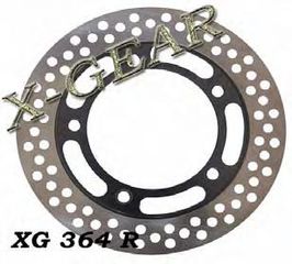 Δισκόπλακα πίσω X-GEARYAMAHA YZF R-6 '05-'09 / YZF R-1 '04-'06XG364r