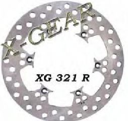 Δισκόπλακα πίσω X-GEAR SUZUKI RM 125 '00-'09 / RMX 250 '02-'08XG321r