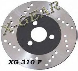 Δισκόπλακα εμπρός X-GEAR SUZUKI AD 50 T '88 / AH 100 ADRESS '95-'96 XG310f