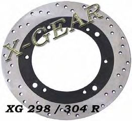 Δισκόπλακα πίσω X-GEAR SUZUKI RM 125 '89 '00 / RMX 250 '95-'99 XG298r