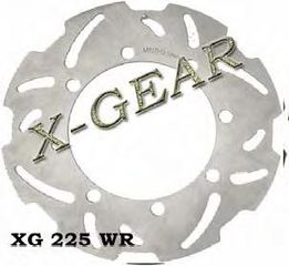 Δισκόπλακα πίσω X-GEAR KAWASAKI KJ 250 00-02 / KMX 125 86-03 XG225r