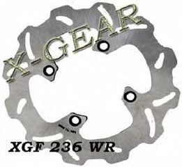 Δισκόπλακα πίσω X-GEAR KAWASAKI ΖΖΡ 1100 C1 93-97 XG236r