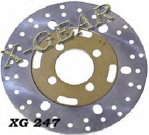 Δισκόπλακα εμπρός X-GEAR  MALAGUTI MADISON 250 99-03 / MADISSON 400 '01XG246f