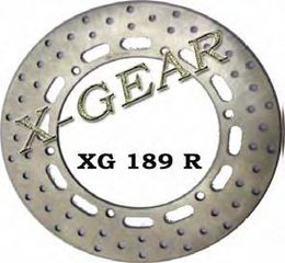 Δισκόπλακα πίσω X-GEAR  HONDA ST 1100 PAN EUROPEAN 89-94 / VTX 1800 02-08 XG189r