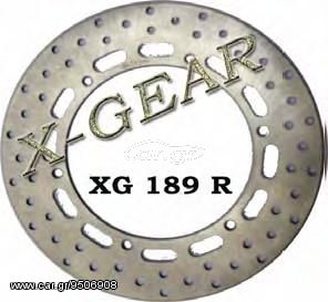 Δισκόπλακα πίσω X-GEAR  HONDA ST 1100 PAN EUROPEAN 89-94 / VTX 1800 02-08 XG189r