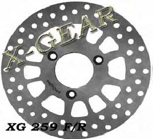 Δισκόπλακα  πίσω PEUGEOT EJYSTAR 50 02-07XG259fr
