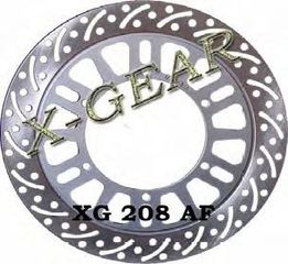 Δισκόπλακα εμπρός X-GEAR KTM EGS 400 LC-4 96-99 / LC-E 640 ENDURO ADVENTURE 97-04  XG208f