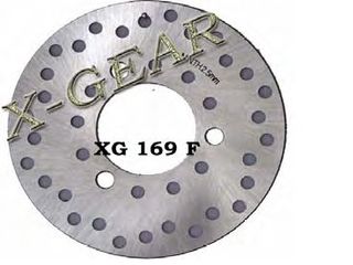 Δισκόπλακα εμπρός X-GEAR  Calypso 50  97 / HONDADio 50 SR / ZX 90 XG169f