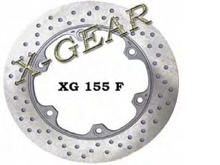 Δισκόπλακα εμπρός X-GEAR  HONDA XL 600 V Transalp 87-96 /HONDA SLR 650 V 96-99 XG155f