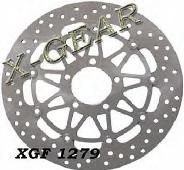 Δισκόπλακα εμπρός X-GEAR  SUZUKI GSXR 600 97-03 XGF1279