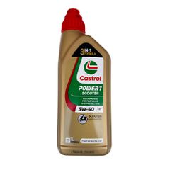 Λάδι κινητήρα γιά σκούτερ 4T CASTROL POWER 1  5W-40 MB 1 λίτρο4T5W-40