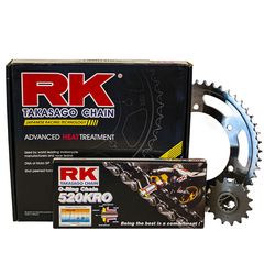 Σετ γρανάζια και αλυσίδα RK γιά KAWASAKI KLE 500 (96-05) 5060460500