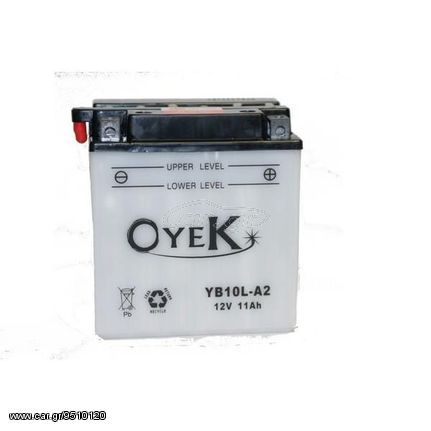 Μπαταρία μοτοσυκλέτας OYEK YB10L-A2 (12N10-3A) 30800831012