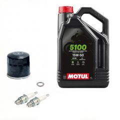 Πακέτο Σέρβις με λάδια motul 5100 HONDA VARADERO 1000 1999-2002 PS3HOXL1000VMO51