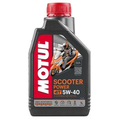 Λάδι κινητήρα για σκούτερ συνθετικό Motul Scooter Power 4T 5W-40 MA 1L SC/5W-40