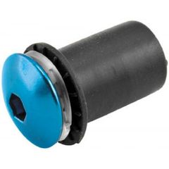 Σετ βίδες φέρινκ με λαστιχοπαξιμάδια γιά ζελατίνα μοτοσυκλέτας μπλε SSK153