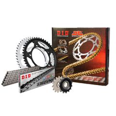 Σετ Γρανάζια-Αλυσίδα κινήσεως DID-JT για Yamaha FZ6 Fazer `04-`09 - Μαύρη Αλυσίδα X `ring (ZVM-X) 17QYFZ6ZVX66