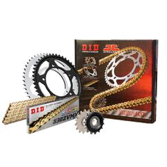 Σετ Γρανάζια-Αλυσίδα κινήσεως DID-JT για Yamaha FZ1 Fazer `06-`13 - Χρυσή Αλυσίδα X `ring (ZVM-X G) 17QYFZ1ZVMG75