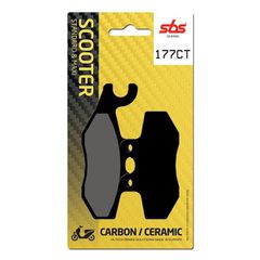 Σετ Τακάκια Πίσω SBS 177CT FA353 MAXI SCOOTER 125-249CCMSBS177CT