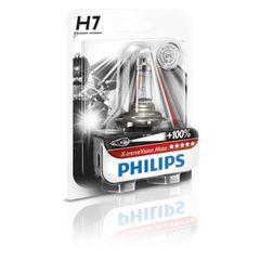 Λάμπα αλογόνου Philips X-tremeVision moto H7 12V 55W +10012972XVBW