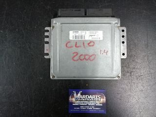 ΕΓΚΕΦΑΛΟΣ ΚΙΝΗΤΗΡΑ  SIEMENS  RENAULT  CLIO II <BB_, CB_>  1.4 16V  (08/2000-2005)  ΚΩΔ. 8200214973 , 8200080285 , S118301113 B
