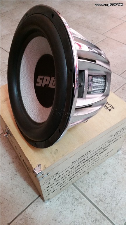 SUBWOOFER SPL 12" 2000WATTS MAX POWER