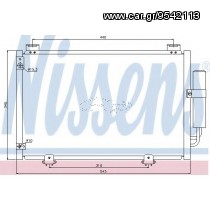 Συμπυκνωτής AC NISSENS 4.09.007