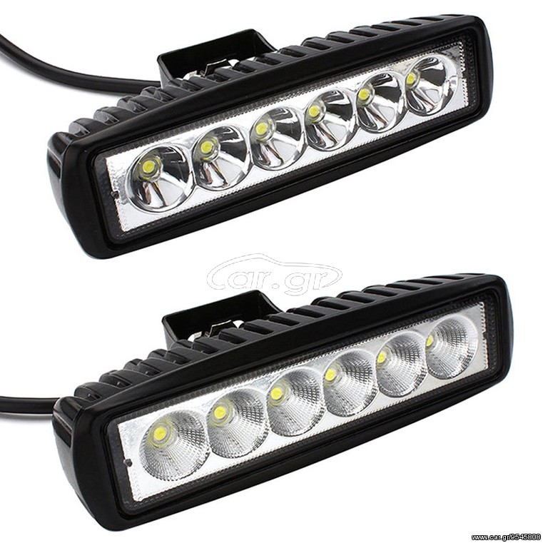 Πωλείται Ζευγάρι Προβολάκια 18Watt LED DRL-Ημέρας-Ομίχλης 25 Ευρώ ΜΟΝΟ!!!!!!!