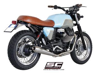 Sc Project Ολόσωμη Εξάτμιση 2-1 Conic Silencer Moto Guzzi V7