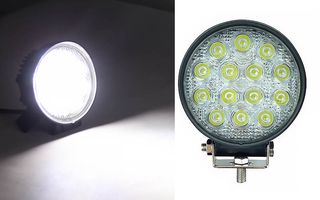 Στρογγυλός προβολέας 14 LEDs 42W με ψυχρό φως (ΜΗ ΔΙΑΘΕΣΙΜΟΣ ΠΡΟΣΩΡΙΝΑ)