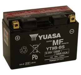 Μπαταρία μοτοσυκλέτας YUASA YT9B-BS ( YT9B-4 ) με υγρά YT9BBS