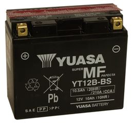 Μπαταρία μοτοσυκλέτας YUASA YT12B-BS ( YT12B-4 ) με υγρά YT12B-BS