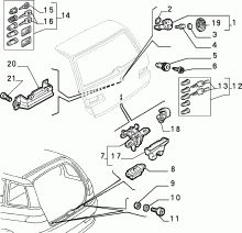 ΚΛΕΙΔΑΡΙΑ ΓΝΗΣΙΑ ΠΟΡΤ ΠΑΓΚΑΖ  ALFA ROMEO - U1 145 BZ/DS (1994-1996)-thumb-1