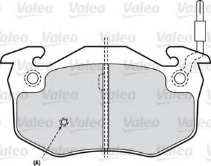Τακάκια Valeo πίσω Citroen-Peugeot.Autosprint system