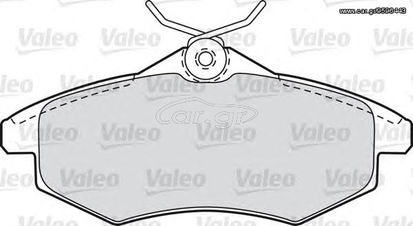 Τακάκια Valeo εμπρός Citroen.Autosprint system
