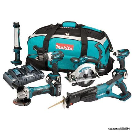 Makita DLX6000PM ΣΕΤ ΛΙΘΙΟΥ 18V li-ion 6 ΤΜΧ.(3 x 4.0ah) + ΔΩΡΟ ΓΑΝΤΙΑ ΕΡΓΑΣΙΑΣ,ΠΡΙΟΝΙ ΚΛΑΔΟΥ,ΣΟΥΓΙΑΣ(ΕΩΣ 6 ΑΤΟΚΕΣ Η 60 ΔΟΣΕΙΣ)