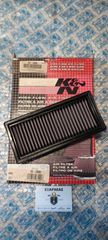 ΦΙΛΤΡΟ ΑΕΡΟΣ K&N RACING-made in USA-ΓΙΑ SCOOTER-PIAGGIO-X9-500>HEXAGON-GTX-125>180>GILERA-ΝΕΧUS-500-CODE-KN-GI332092