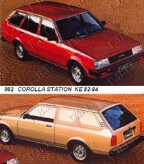 Toyota - TOYOTA COROLLA (KE73) 82-84 STATION