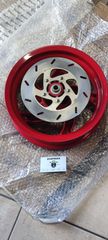 TΡΟΧΟΣ ΕΜΠΡΟΣ-ROSSO-894 ΓΙΑ SCOOTER GILERA-RUNNER-50-FL-INJECTION-ORIGINAL-56456600R7-thumb-2