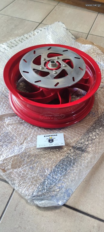 TΡΟΧΟΣ ΕΜΠΡΟΣ-ROSSO-894 ΓΙΑ SCOOTER GILERA-RUNNER-50-FL-INJECTION-ORIGINAL-56456600R7
