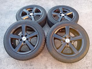 Ζαντες 16αρες (5x100)Dezent με λαστιχα 205/55/16