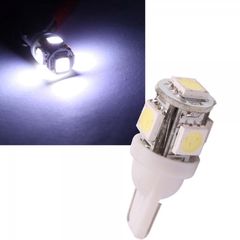 Λάμπες Led Αυτοκινήτου Τ10 5050 5smd Led