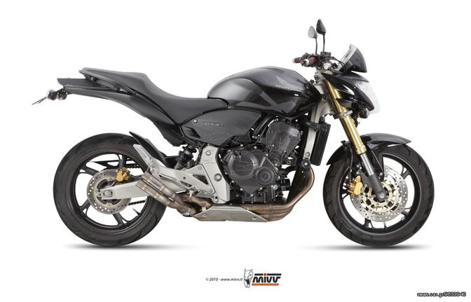 Εξάτμιση Τελικό Mivv Double Gun Titanium Honda Hornet 600 2007 - 2017*