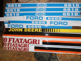 ΑΥΤΟΚΟΛΛΗΤΑ  John Deere 6830-6930-7530 -fiat-100-90 FORD-thumb-7