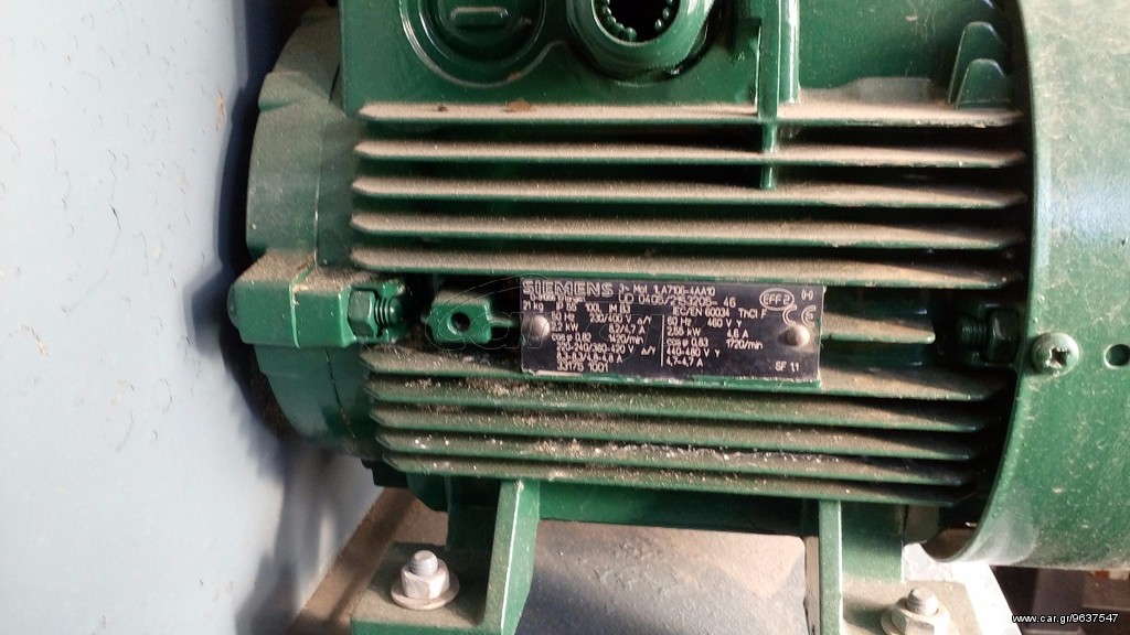 moter 3hp siemens