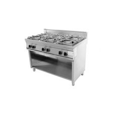 Κουζίνα 6 εστιες αερίου επιδαπέδια σειρά 700 STOVE TOP VIMITEX 753 ST+ΔΩΡΟ ΕΡΓΑΣΙΑΣ ΓΑΝΤΙΑ (ΕΩΣ 6 ΑΤΟΚΕΣ ή 60 ΔΟΣΕΙΣ)